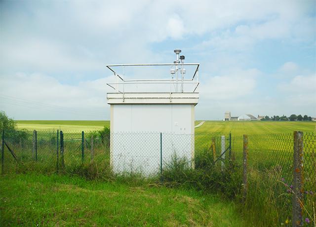 Photo d'une station de mesure d'Airparif