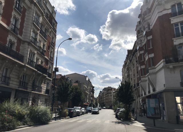 Photo d'une rue parisienne