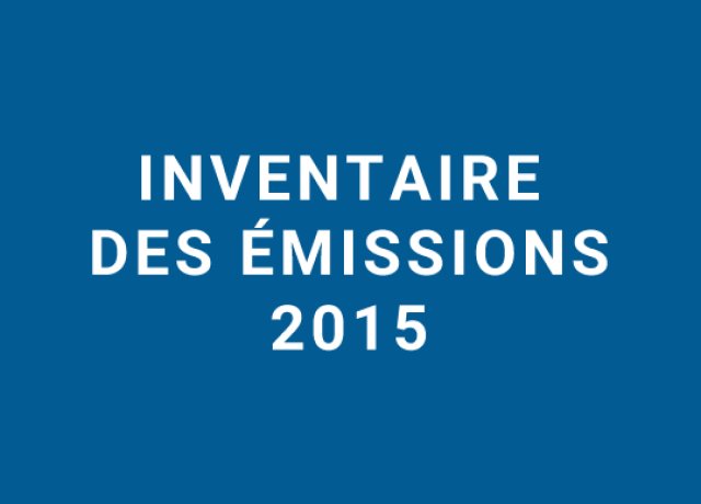 Visuel inventaire des émissions 2015