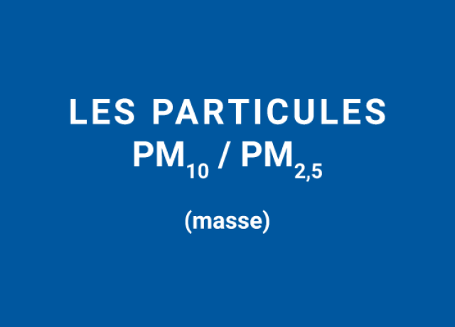 Particules masse