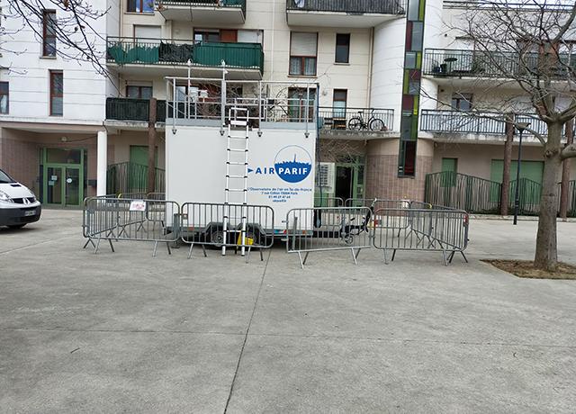 Photo d'une rue du quartier Pleyel à Saint-Denis