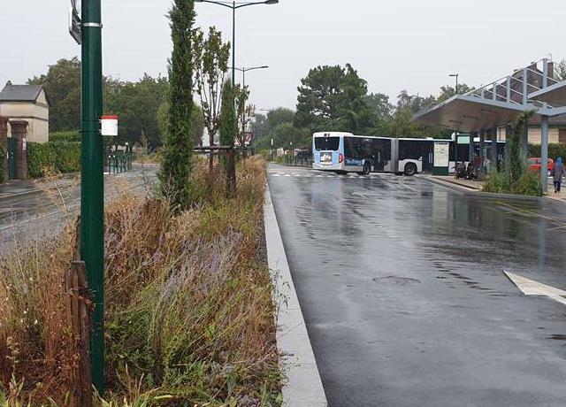 Photo de la gare de bus de Vaires-Torcy