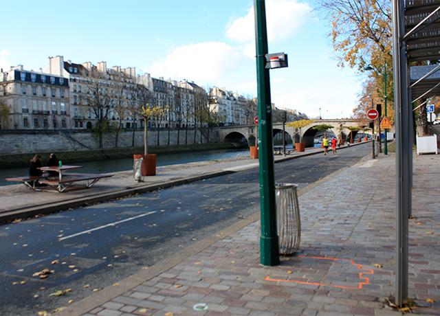 Lancement de la campagne de suivi de la fermeture des voies sur berges le 15/11/16