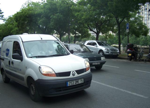 Mesures embarquées en voiture en circulation